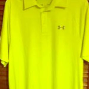 Men’s size large under armour collared shirt